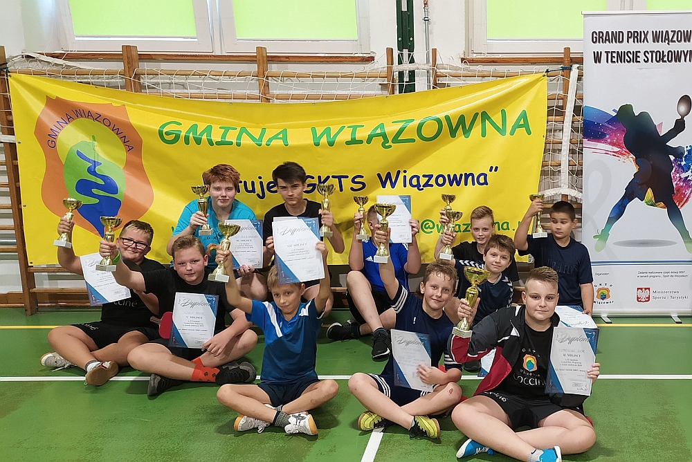 Pierwszy turniej Grand Prix Wiązowny odbył się pod koniec września w Szkole Podstawowej w Wiązownie