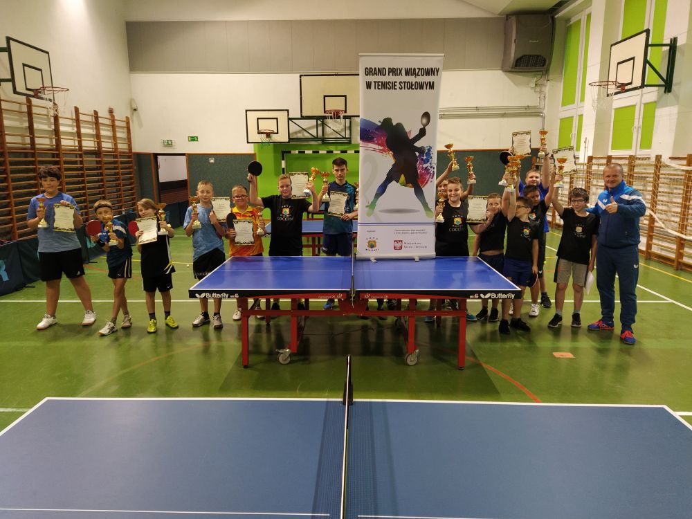 III Grand Prix Wiązowny w tenisie stołowym w szkole podstawowej w Wiązownie III Grand Prix Wiązowny w tenisie stołowym w szkole podstawowej w Wiązownie