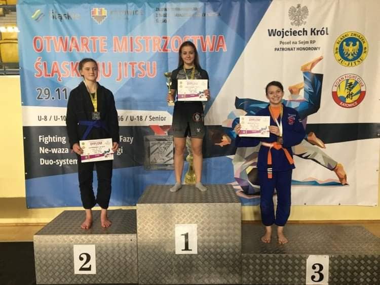 Nasze Orły na Otwartych Mistrzostwach Śląska w Ju Jitsu