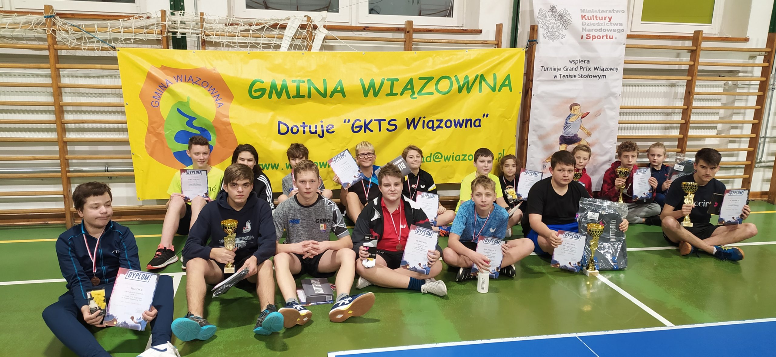 Turniej finałowy odbył się w Szkole Podstawowej w Wiązownie