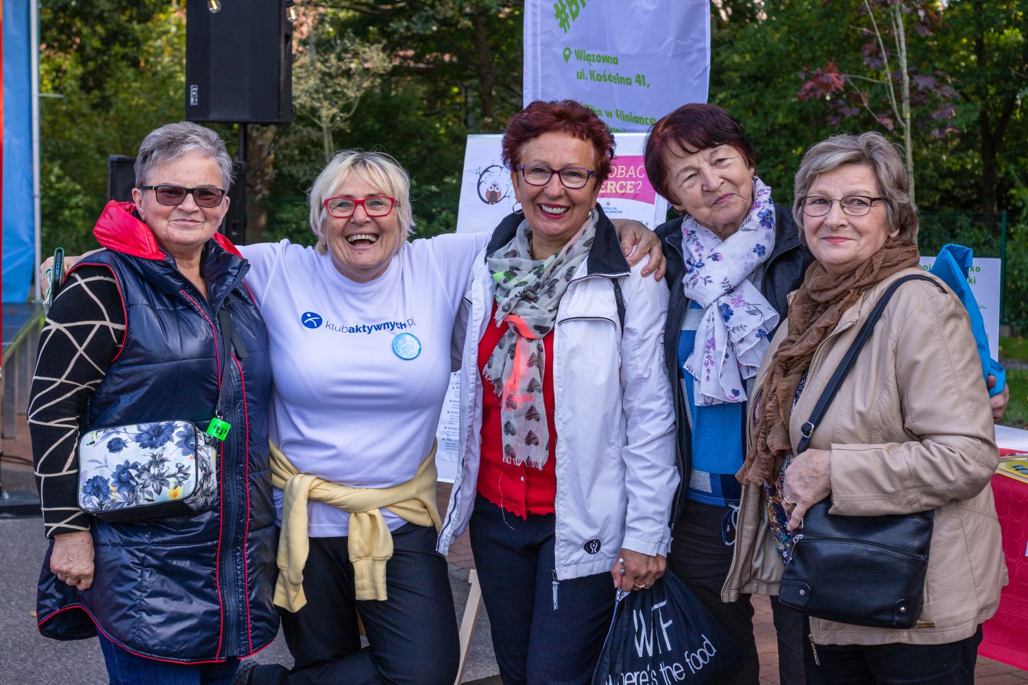 Piknik "W zdrowym ciele - zdrowy senior" odbył się 24 września w Gminnym Parku Centrum w Wiązownie