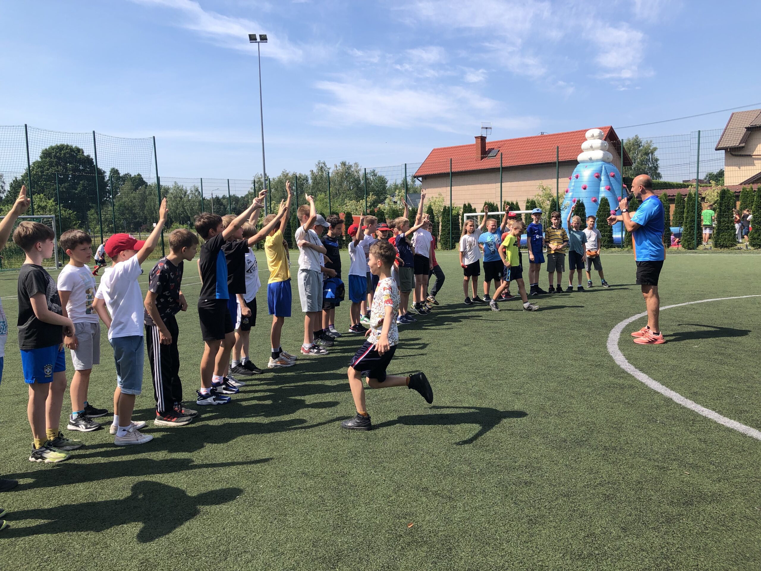 Sportowy dzień z „Aktywną szkołą” w Zakręcie