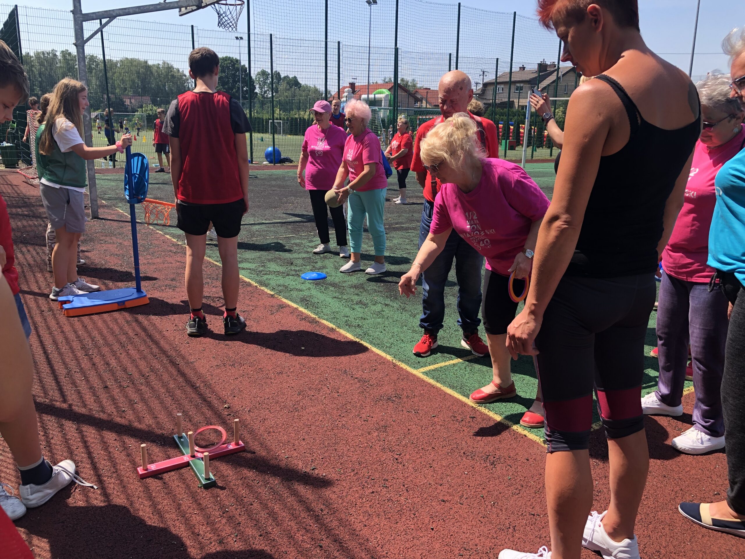 Sportowy dzień z „Aktywną szkołą” w Zakręcie